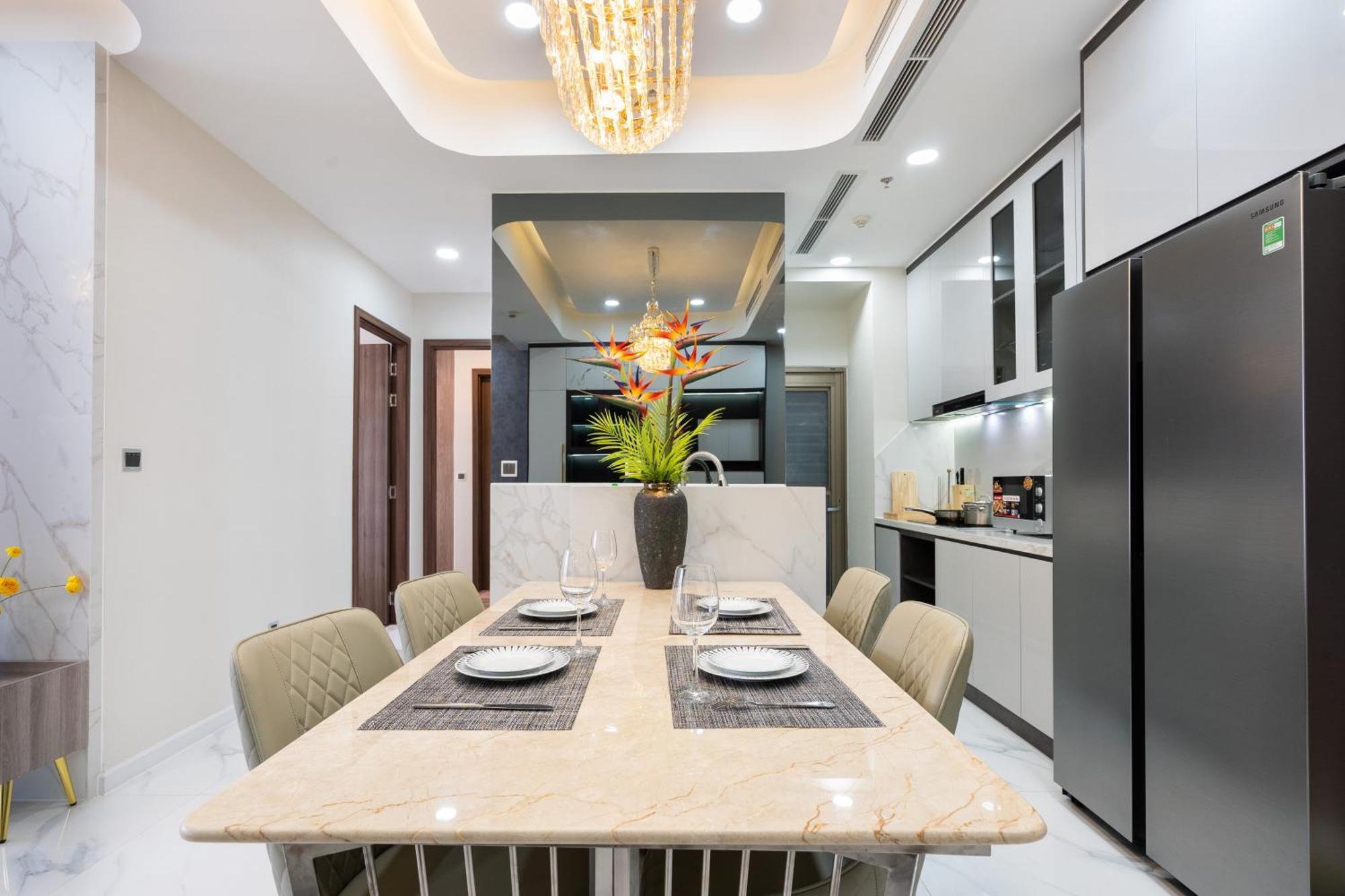 The Peak Midtown Twobedroom With Balcony Cidade de Ho Chi Minh Exterior foto