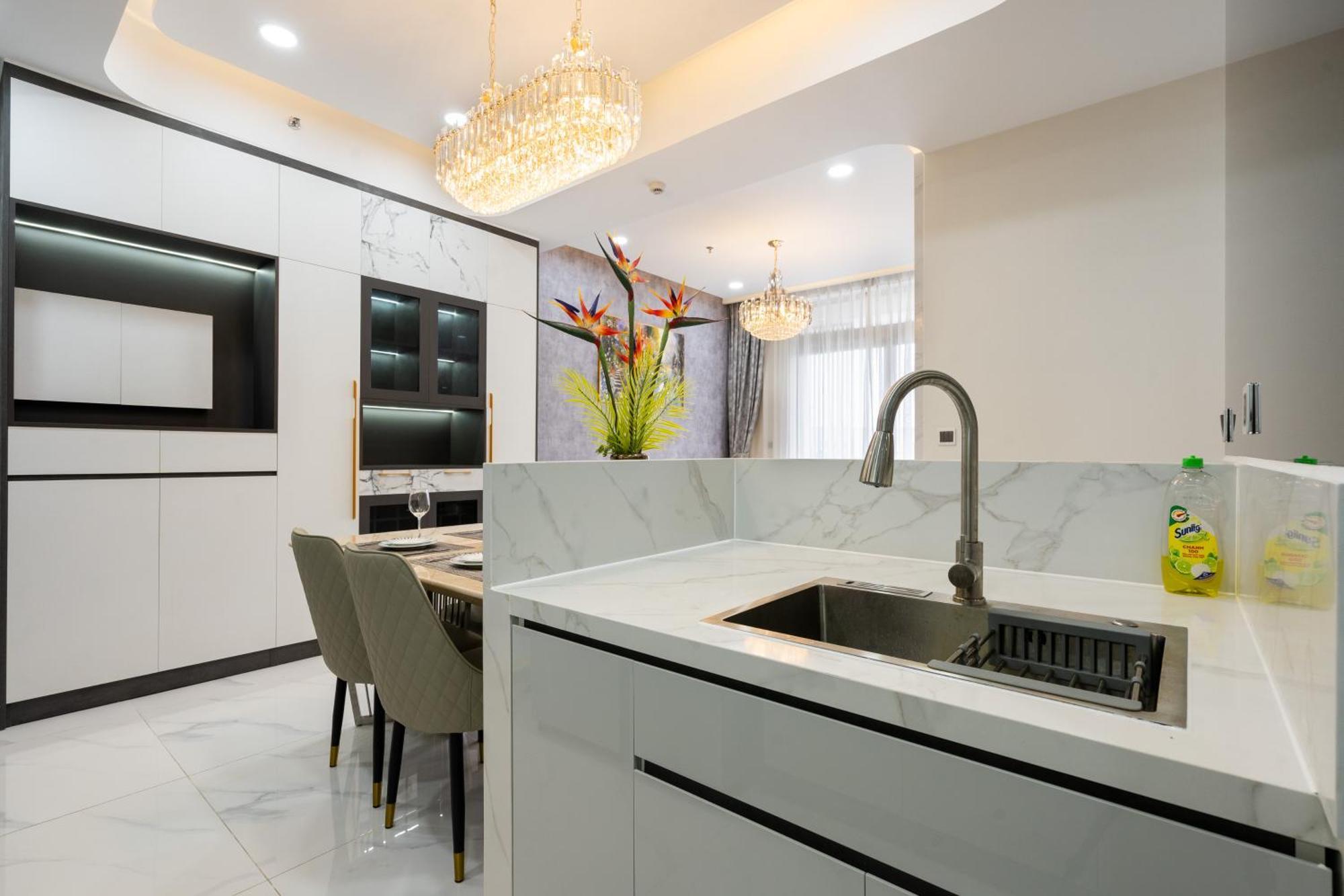 The Peak Midtown Twobedroom With Balcony Cidade de Ho Chi Minh Exterior foto