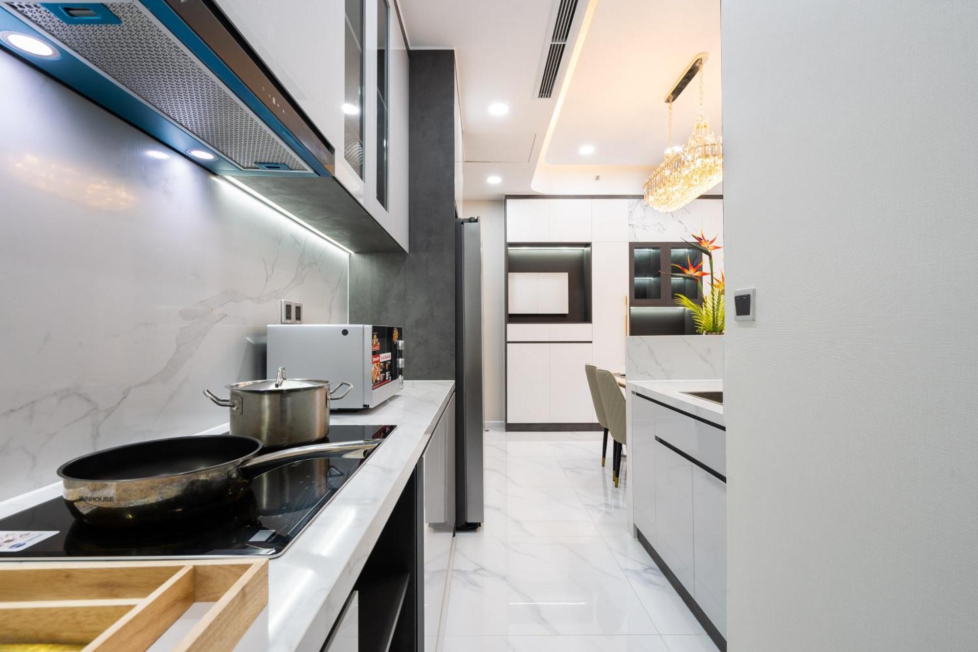 The Peak Midtown Twobedroom With Balcony Cidade de Ho Chi Minh Exterior foto